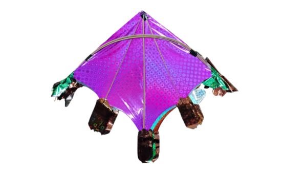 Decorative Plastic Fancy Kites 3 thadda - pack of 20pcs - Image 2